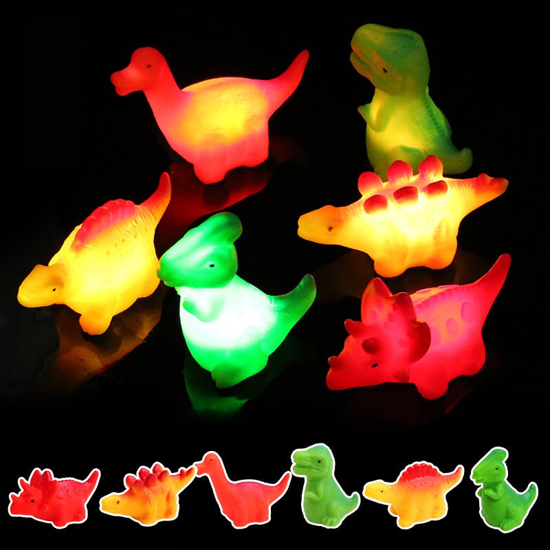 Light-up Bath Toys 🦖🧜♀️ for Kids 3-8, Glow in the Water 🌊✨ Perfect Christmas Gift 🎄🎁
