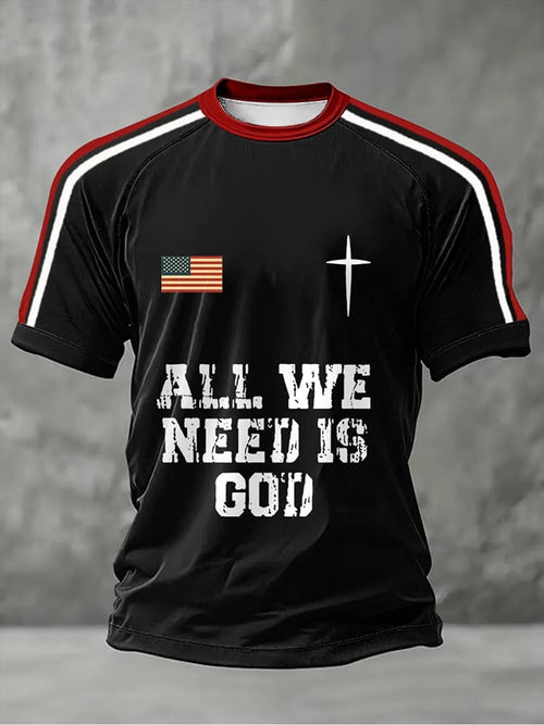 Men's Faith Print Short-Sleeve T-Shirt