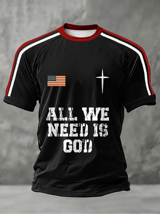 Men's Faith Print Short-Sleeve T-Shirt
