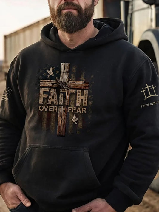 Men's Faith Printed Hoodie
