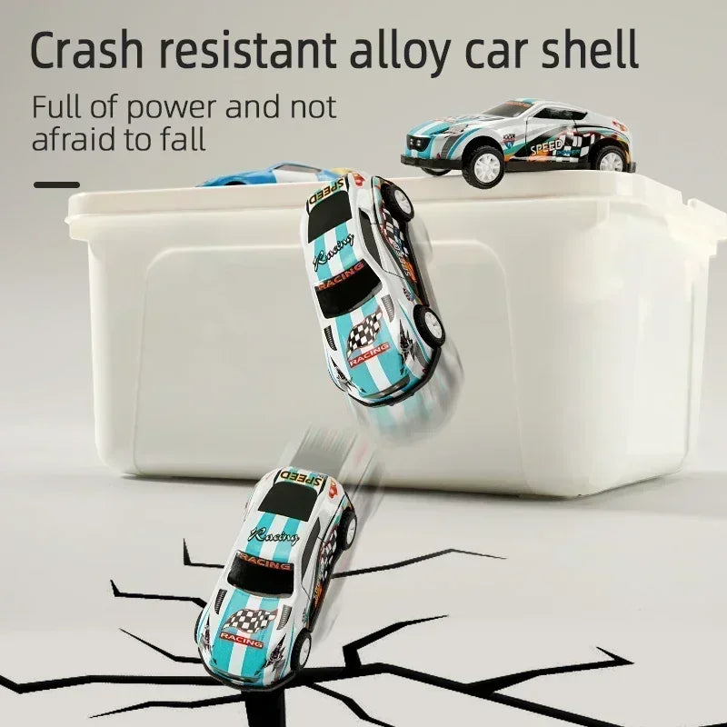 Mini Alloy Pull Back Toy Cars – Educational Vehicle Set for Kids & Toddlers