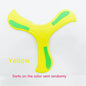 Soft Foam 3-Leaf Boomerang Toy – Outdoor Flying Disc for Kids & Family Fun