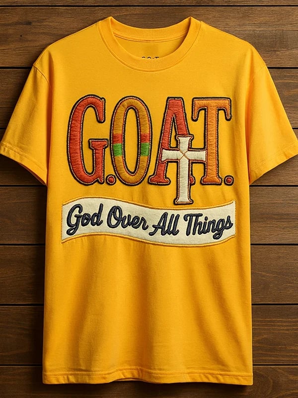 Men's Faith Print Top