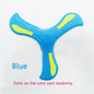 Soft Foam 3-Leaf Boomerang Toy – Outdoor Flying Disc for Kids & Family Fun