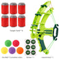 Montessori Throw Sport Slingshot Target – Sticky Ball Dartboard Basketball Outdoor Educational Game