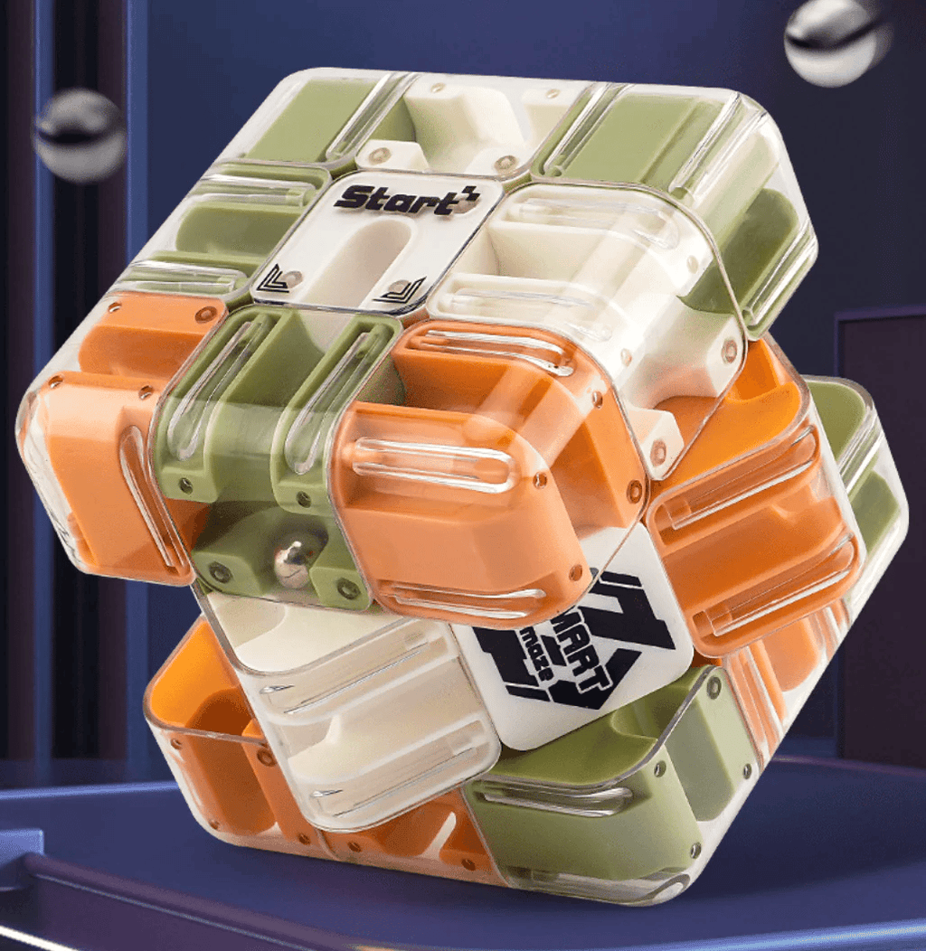 Large Labyrinth 3D Puzzle Maze Cube - Engaging Brain Teaser Toy